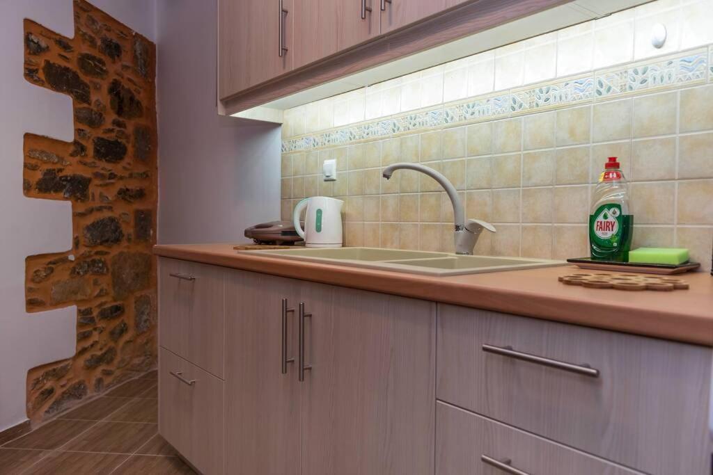 Paraspori Traditional Home With View Exterior foto